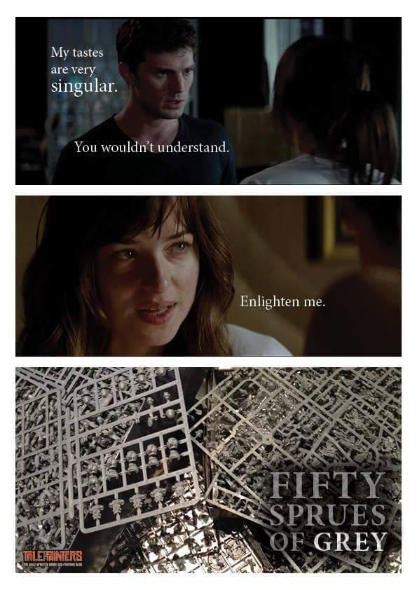 Humor, Joke, Meme, 50 shades of grey (Warhammer edition) 50 shades of grey (Warhammer edition